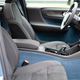 The blue carpet is an A+ design choice, but you could tell me these seats were shared with a mid-tier Fiesta and (besides the very granular lumbar control) I’d believe you